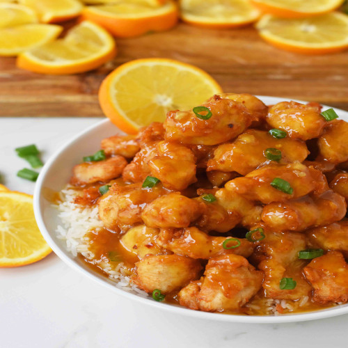 Orange Chicken in agrodolce