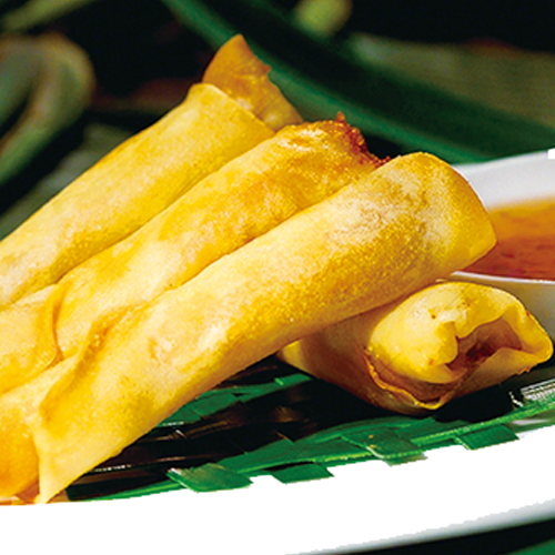 Involtini primavera di gamberi